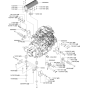 Engine Mounting & Muffler Assembly