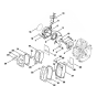 Stihl FS81 FS86 Starter Muffler