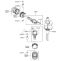 Piston/Crankshaft for FT691V