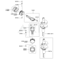 Piston/Crankshaft for FX541V