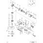 Main Assembly for Hikoki G12SQ
