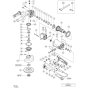 Main Assembly for Hikoki G13SC2