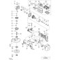 Main Assembly for Hikoki G14DSL