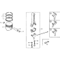Piston Assembly for Honda G150