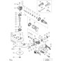 Main Assembly for Hikoki G18SE4