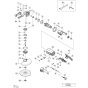 Main Assembly for Hikoki G23SU