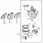 Carburetor Assembly for Loncin G340F