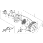 Recoil Starter for Honda G400K1