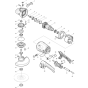 Makita GA7020S Main Assembly