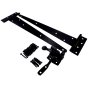 350mm / 14" Gatepack Set with Fittings, Black Finish