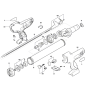 Cordless Caulking Gun Assembly
