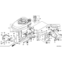 Fan Cover Assembly for Honda GCV135