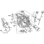 Crankcase Assembly for Honda GCV520U
