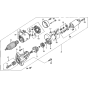 Starter Motor for Honda GD1250