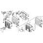 Muffler Assembly for Honda GD321