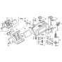 Fuel Tank Assembly for Honda GD321