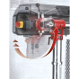 Radial Pillar Drill Bench 5-Speed 790mm Height 550W/230V Sealey Part No. GDM790BR