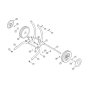Wheel Carrier for GE 355 Shredders