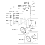 Valve/Camshaft for GE5000AS