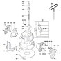 Router Assembly for Bosch GMF 1600 CE