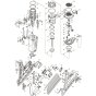 Makita GN900SE Main Assembly