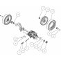 Drive Assembly -2 for OREC GRH537PRO Mower