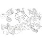Bosch GSA 18 V-LI C Saw Assembly