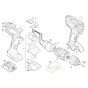 Cordless Screwdriver Assembly