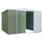 Galvanized Steel Shed Green 3 x 3 x 2mtr Sealey Part No. GSS3030G