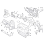 Bosch GST 12V-70 Jigsaw Assembly