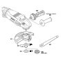 Main Assembly for Bosch GWS 24-230