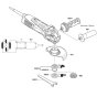 Main Assembly for Bosch GWS