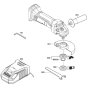 Main Assembly for Bosch Grinders