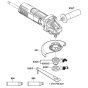 Main Assembly for Bosch GWS 9-115 S