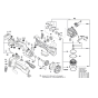 Angle Grinder Assembly for Bosch