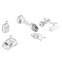 Cordless Angle Grinder Assembly