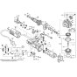 Main Assembly for Bosch GWX 9-115 S