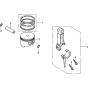 Piston & Rod Assembly for GX100