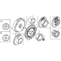 Flywheel Assembly for GX120T1