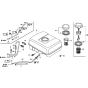 Fuel Tank Assembly for GX120U1