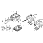 Muffler Assembly for Honda GX120UT2