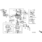 Carburetor Assembly for GX160K1