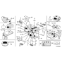 Label Assembly for Honda GX160T2