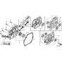 Crankcase Cover for GX160T2
