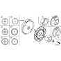 Flywheel Assembly for Honda GX160UT1