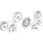 Flywheel Assembly for GX200UT