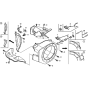 Fan Cover for Honda GX200UT2