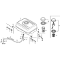 Fuel Tank Assembly for Honda
