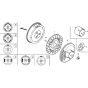 Flywheel Assembly for GX340U1