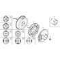 Flywheel Assembly for Honda GX340UT1